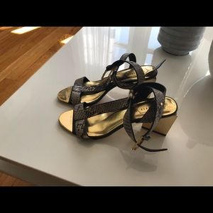Ted Baker block heel super cute sandals